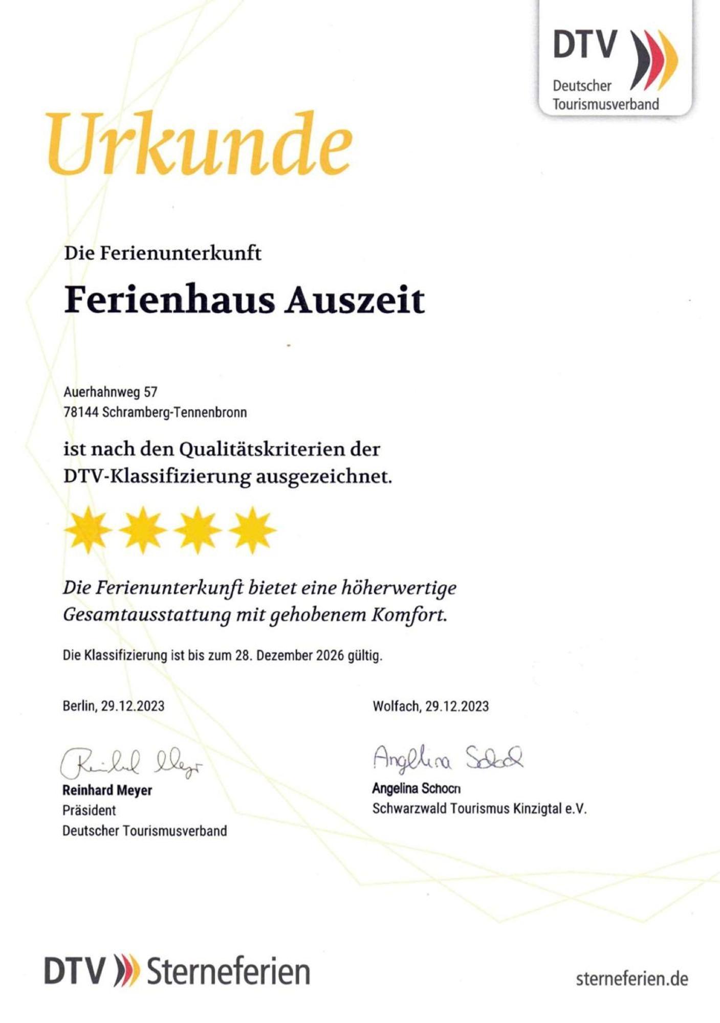 Ferienhaus Auszeit Mit Terrasse Schramberg Buitenkant foto